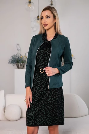 Rita kabátka - sötétzöld