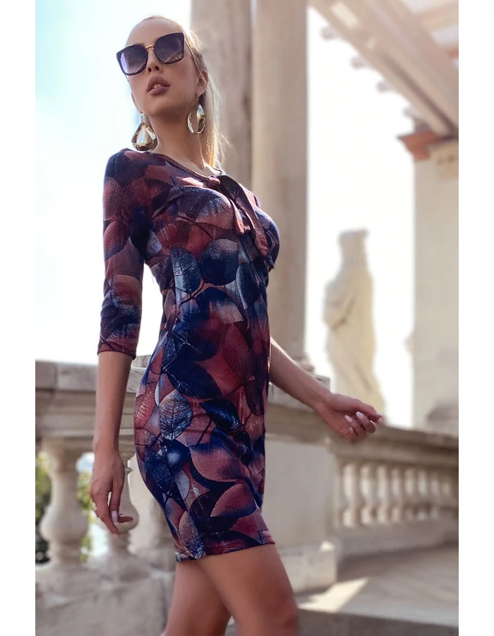 Karmen ruha - lila/kék