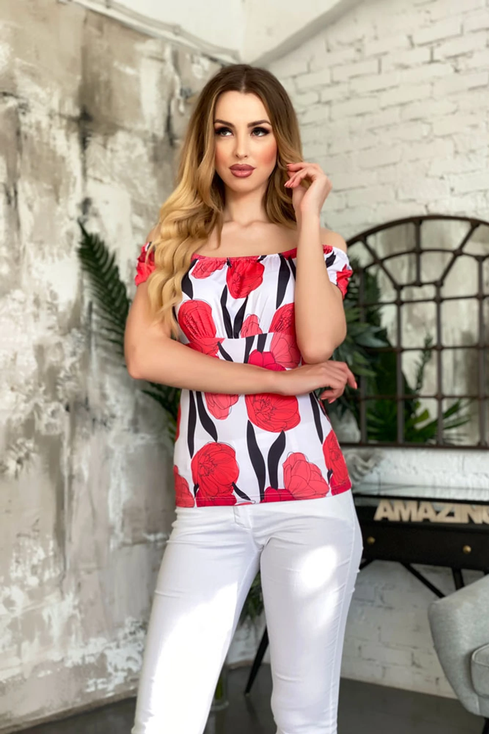 Angelika póló - pipacs